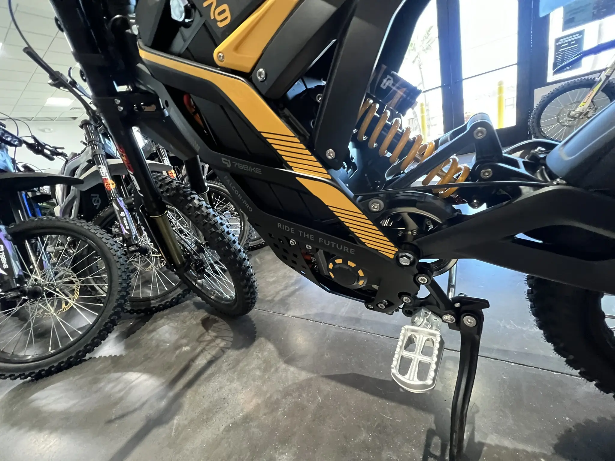 79Bike Falcon Pro Yellow – Save $700.00 Limited Time Offer! - Image 2