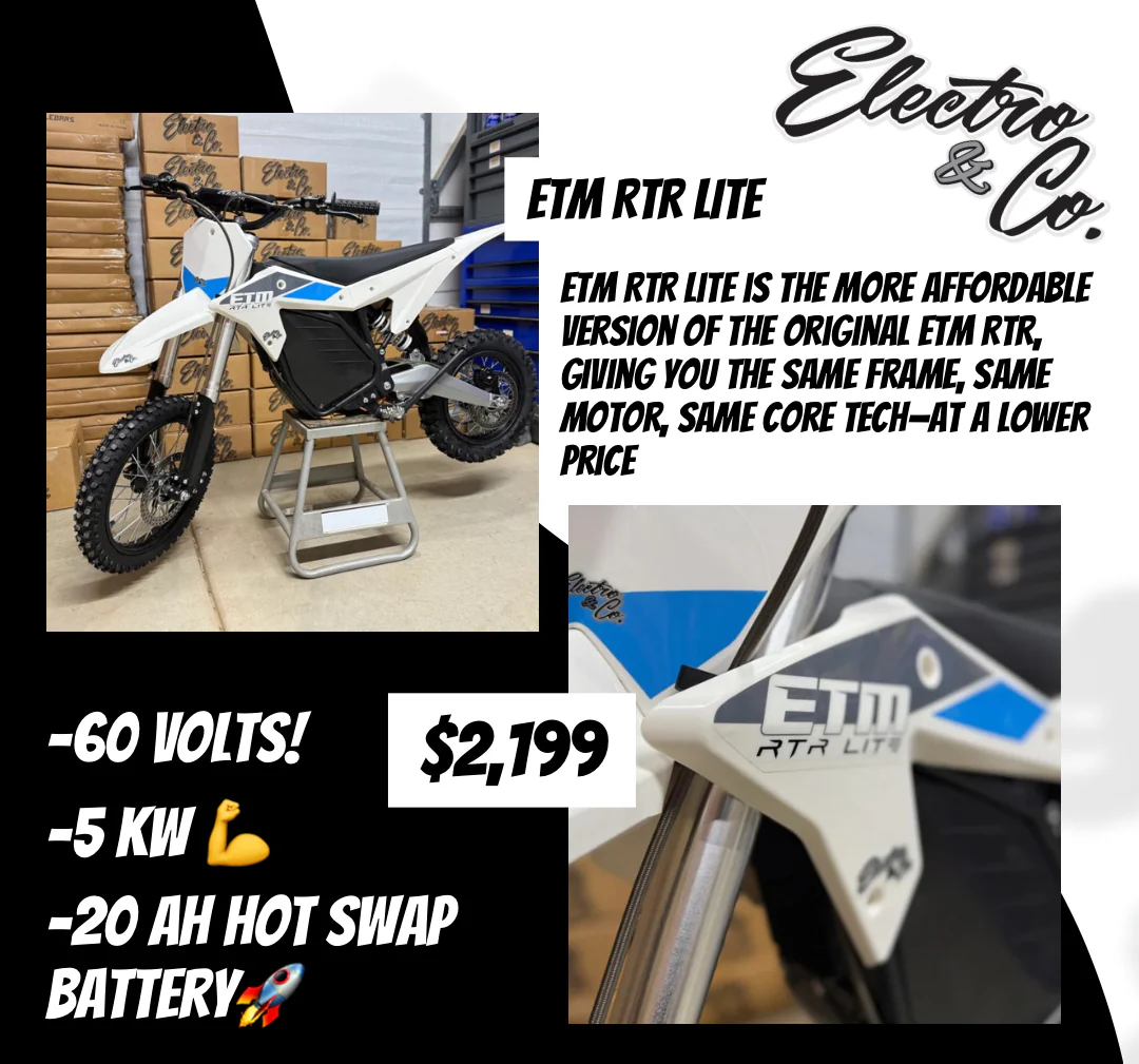 ETM™ RTR LITE - #1 RIP READY EBIKE - Image 5